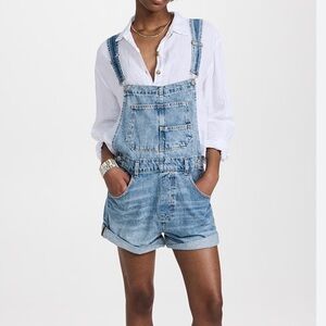Free People We The Free Ziggy Denim Shortalls